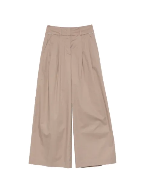Peserico pleated trousers Neutrals A0455401979