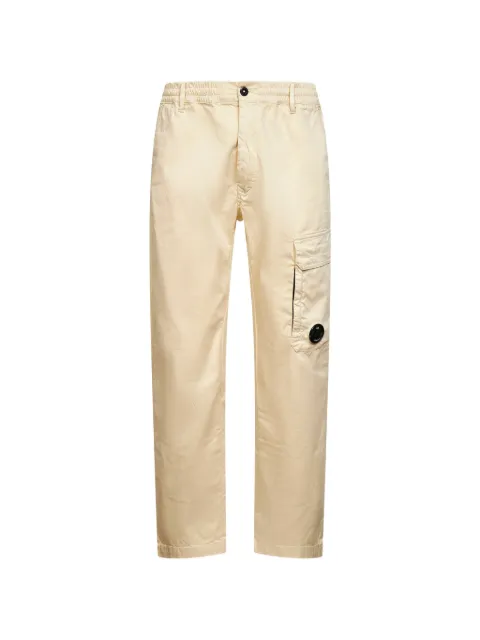 C.P. Company stretch sateen regular cargo pants Neutrals 20CMPA135A005694G114