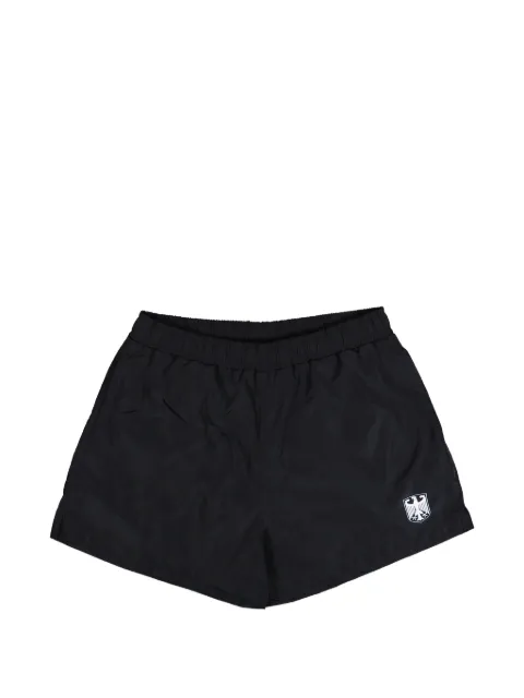VETEMENTS eagle-detail swimshorts Black MH76SW550B
