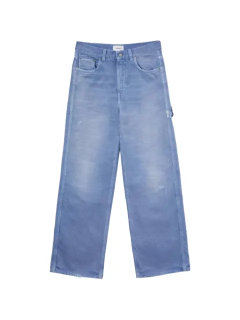 Haikure five-pocket denim jeans Blue HEW03300GF172PX