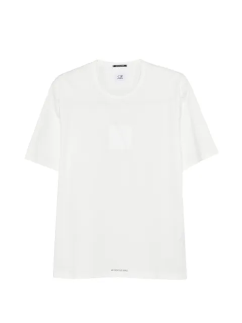C.P. Company square-logo T-shirt White 20CLTS017A006370W103