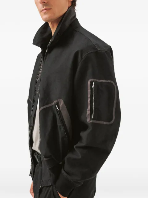 Massimo Osti Studio zip pockets jacket Black 20MMOW201A110686G