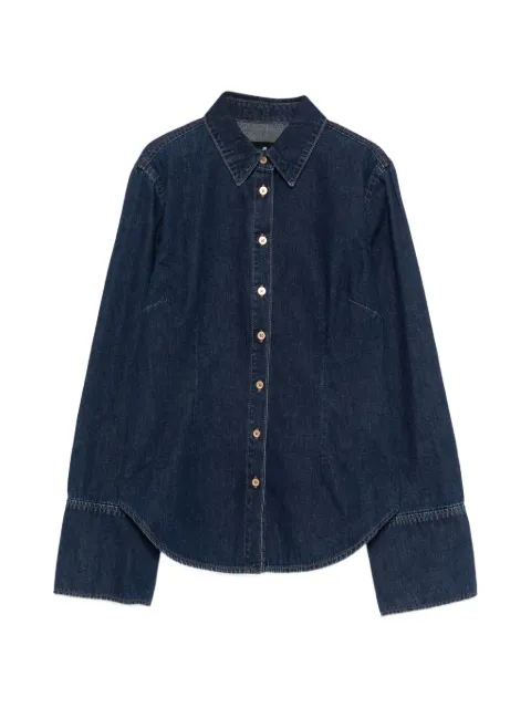7 For All Mankind button shirt Blue 7U5D0D16U71ZI