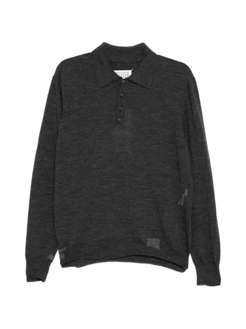 Maison Margiela patchwork polo shirt Grey S50GL0069M13235