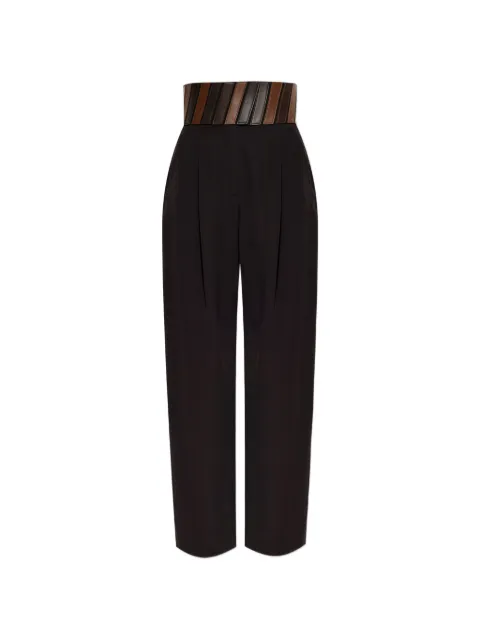 Alaïa high-waisted trousers Brown AA9P1302T612C994