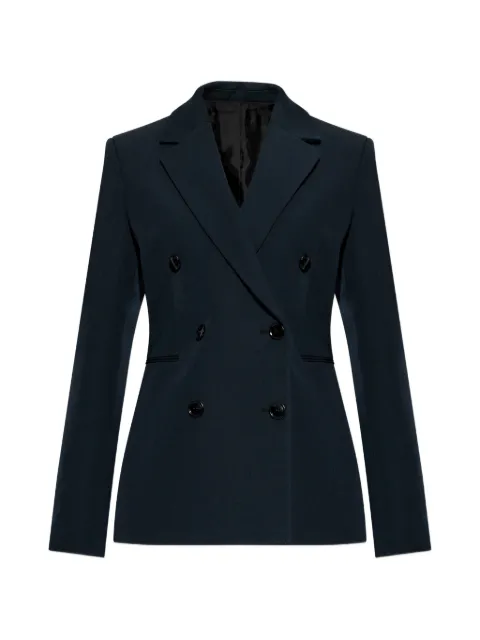Alaïa double-breasted blazer Green AA9V1229T612C