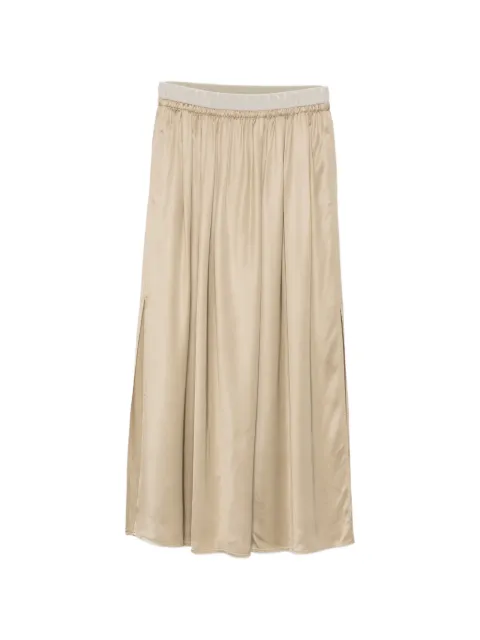 Peserico slit midi skirt Neutrals A0504106638136
