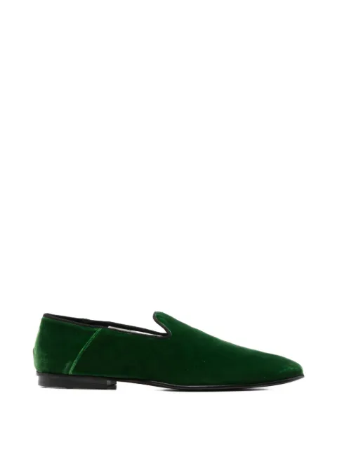 TOM FORD Steven velvet loafers Green J1587TVE009N
