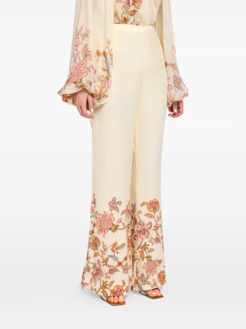 Hemant And Nandita Riah flared-leg trousers Neutrals HNRIAHIVR6180