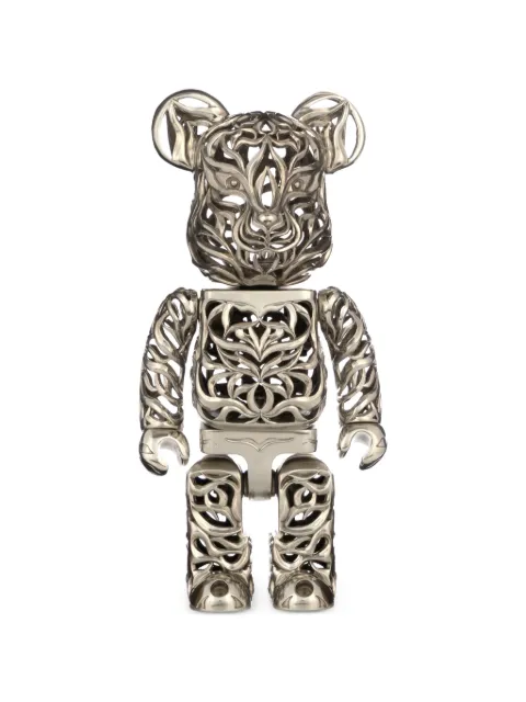 MEDICOM TOY x Royal Selangor Tiger BE@RBRICK 1000% figure Silver ES7854A