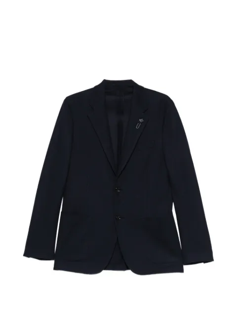 Lardini single-breasted blazer Blue PA690E92PAJ66052840