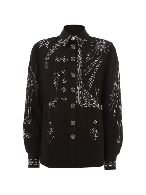Temperley London Villanelle embellished jacket Black 26SVIL55006
