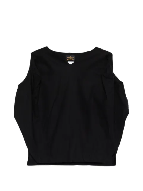 Vivienne Westwood Pre-Owned 2015-2016 cut-out blouse Black VW450AFU