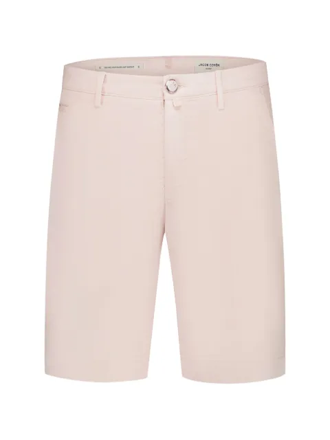 Jacob Cohën logo-patch shorts Pink S3756TRL73