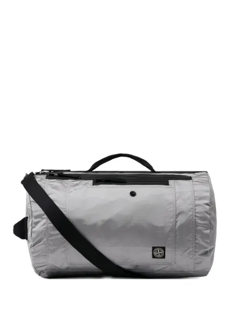 Stone Island 9200011 coated Nylon Metal in econyl® tote bag Grey L1S159200011S0251