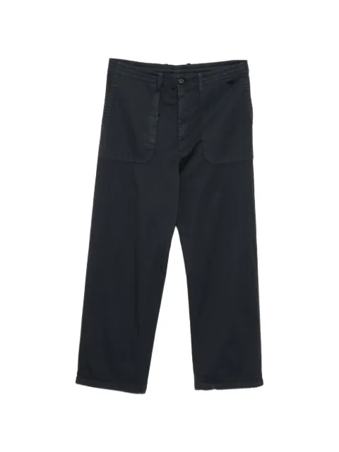 Massimo Osti Studio patch pocket trousers Blue 20MMPA103A110500G