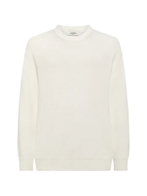 Laneus boxy fit jumper Neutrals S6LAMAKN022