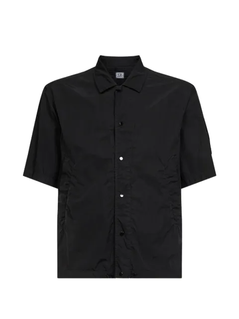 C.P. Company short sleeve lens shirt Black 20CMOS009A005904G999