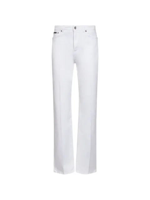 Dolce & Gabbana high-waisted flared jeans White FTC69DG8OT6