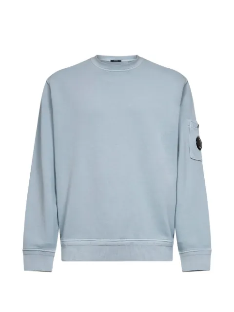 C.P. Company patch-pocket cotton sweatshirt Green 20CMSS036A110044R809