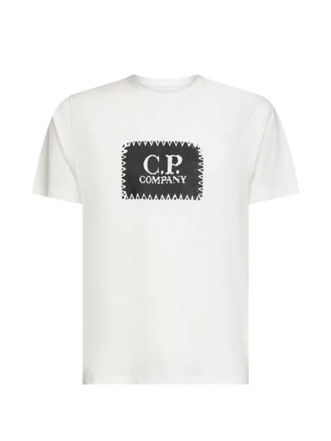 C.P. Company logo-print T-shirt White RCCMTS723A005100W103