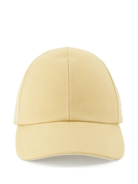 Courrèges logo-patch baseball cap Neutrals 125ACT039CO0024098