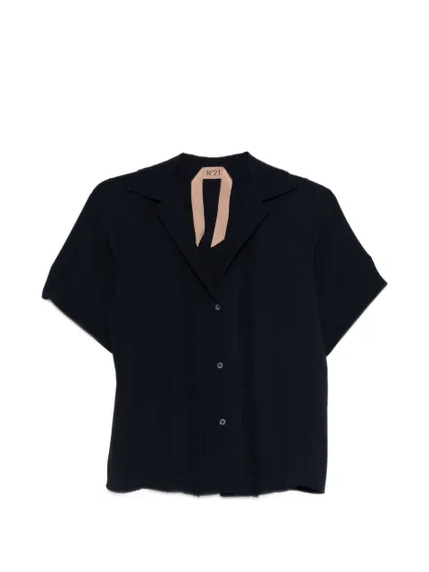 Nº21 buttoned trim shirt Blue 26EN2M0G0615111