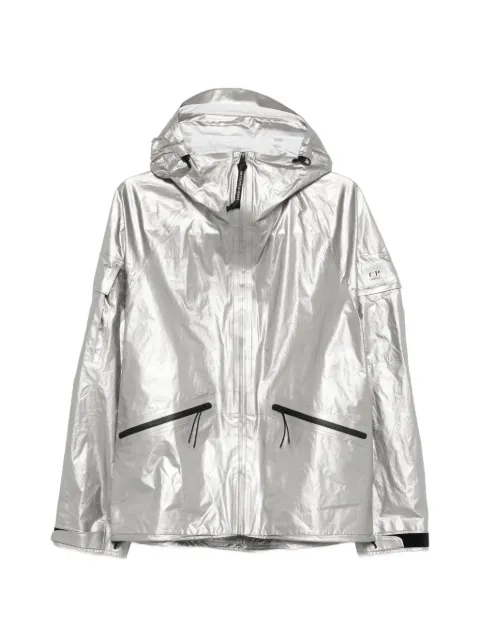 C.P. Company hooded pocket jacket Silver 20CLOW052A110550A050