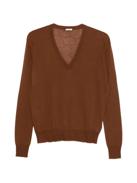 JOSEPH V-neck sweater Brown JF009540