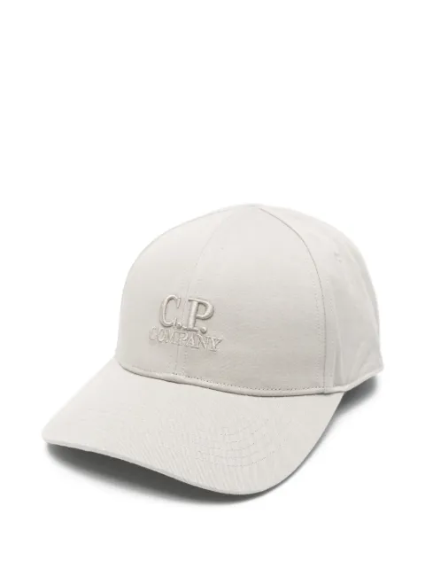 C.P. Company gabardine logo cap Grey 20CMAC750A006288A904