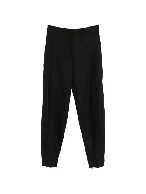 THELATEST Daniela belt-loops trousers Black TLW03121T0162ABTP