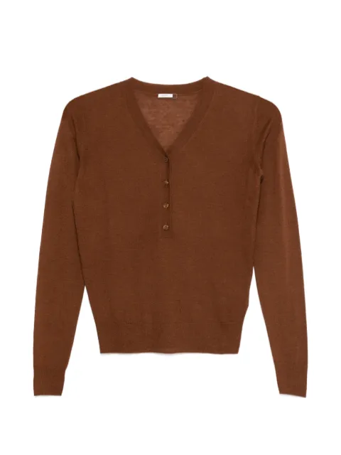 JOSEPH Gillies button-up sweater Brown JF009538
