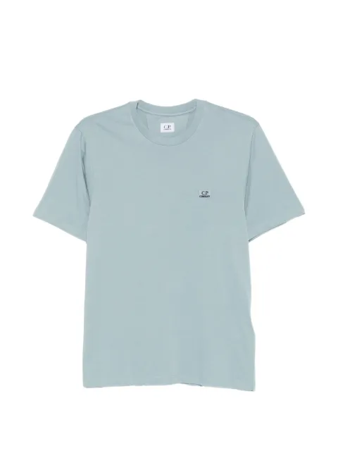 C.P. Company 30/1 jersey short-sleeve logo patch T-shirt Blue 20CMTS726A005100W809
