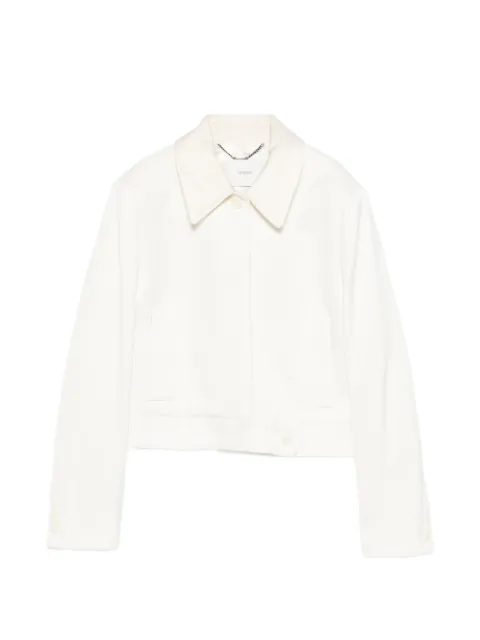 JOSEPH Abbe collared jacket White JF009504