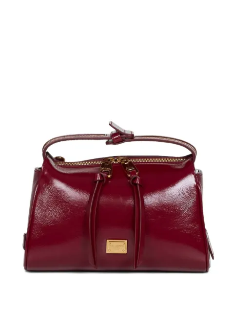 Dolce & Gabbana mini Vittoria leather tote bag Red BB7889AZ000