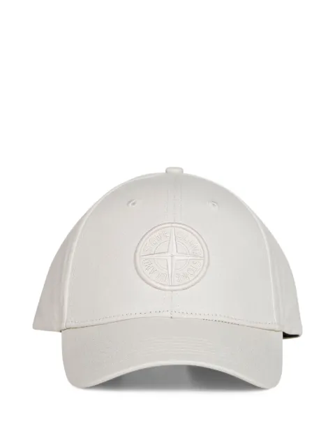 Stone Island 9100013 cotton Reps cap White L1S159100013S0248