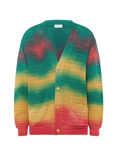 Laneus over fit cardigan Green S6LAMACA111