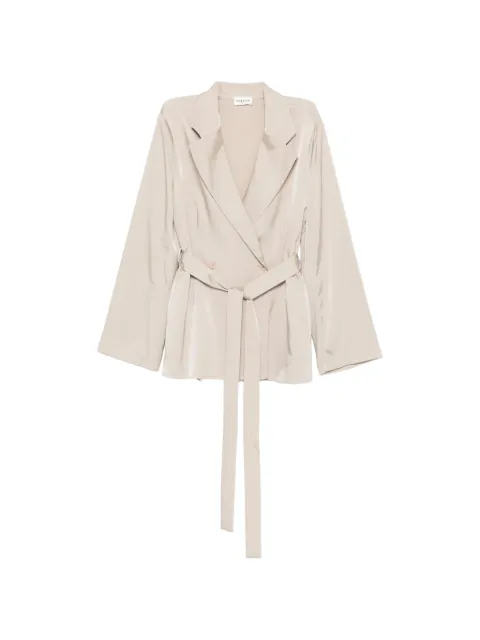 P.A.R.O.S.H. belted jacket Neutrals PAKYD420453