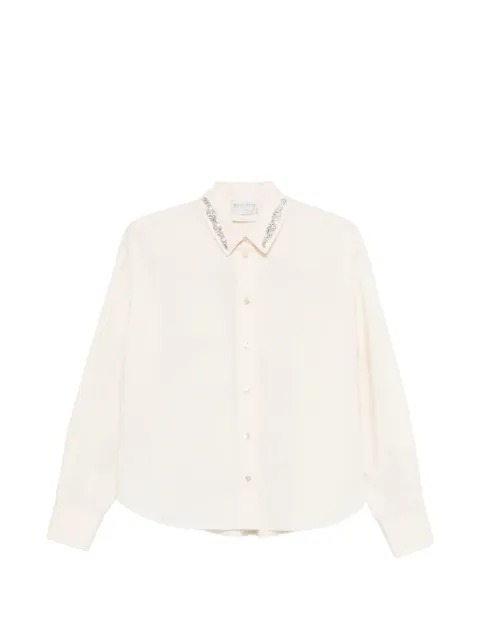 Forte Forte boxy-fit shirt Neutrals 14607BISMYSHIRT