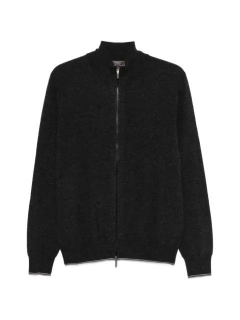 Peserico zip-up cardigan Grey R59402F129A47073A