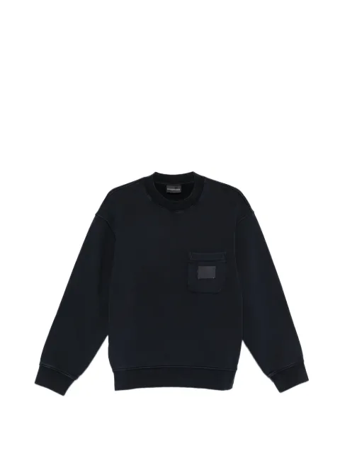 Emporio Armani crew-neck sweatshirt Black EM003428AF13713UB118