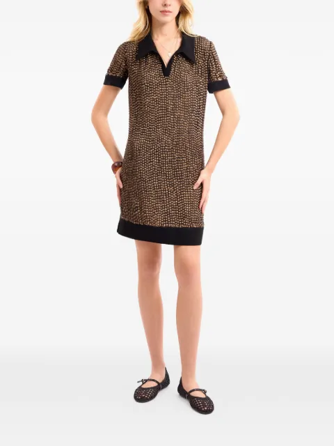 Gemy Maalouf studded T-shirt mini dress Brown GMCP267831SD