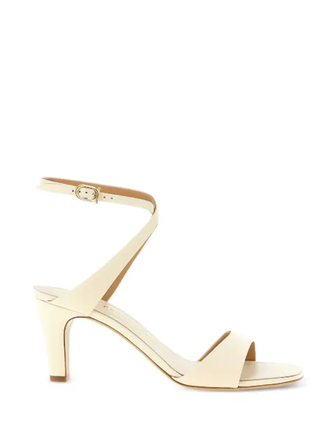 Ferragamo square-toe ankle-strap sandals Neutrals 790470