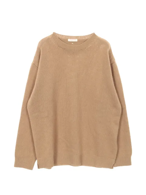 Valentino Garavani Pre-Owned 2010s cashmere crew-neck sweater Brown 1036159