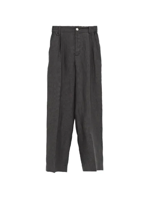 Jacquemus The linen Croisière pants Grey PAM00131AW00810