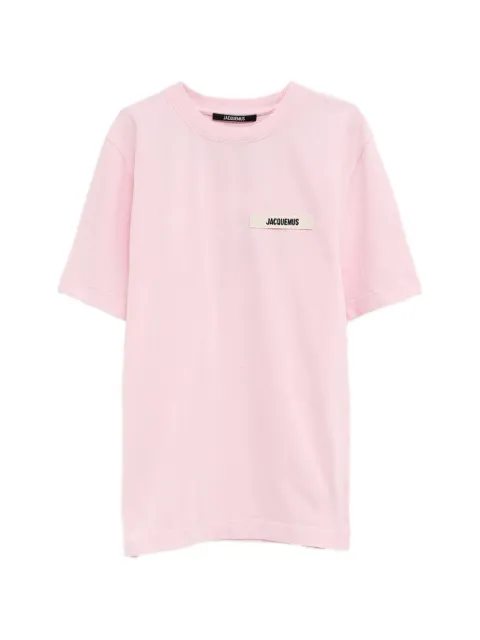Jacquemus The Gros Grain T-shirt Pink TSM00133AJ00226