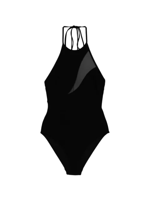ZIMMERMANN Wanderlust Spliced mesh swimsuit Black 5379WRS262