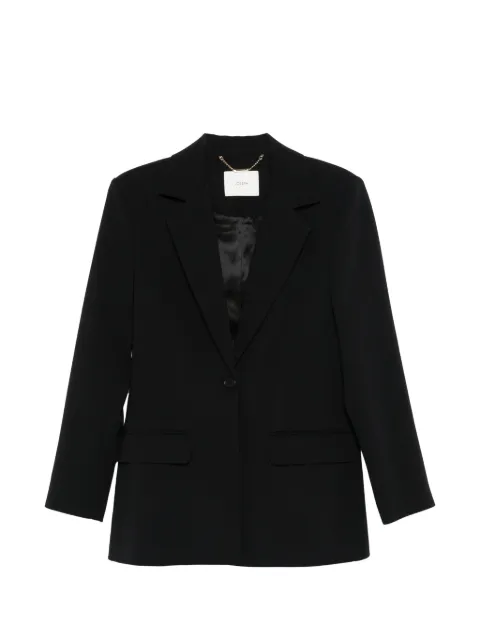 JOSEPH Fallon single-breasted blazer Black JF009560