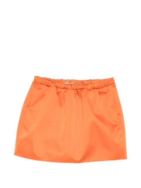 Nº21 elasticated woven mini skirt Orange 26EN2S0C1515279