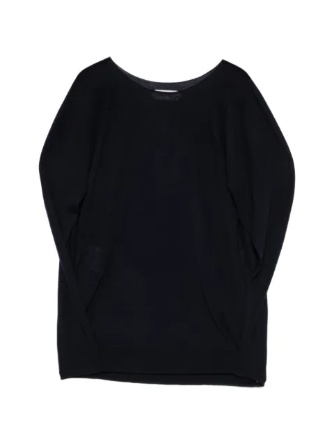 Alberta Ferretti crew-neck top Blue A09221600